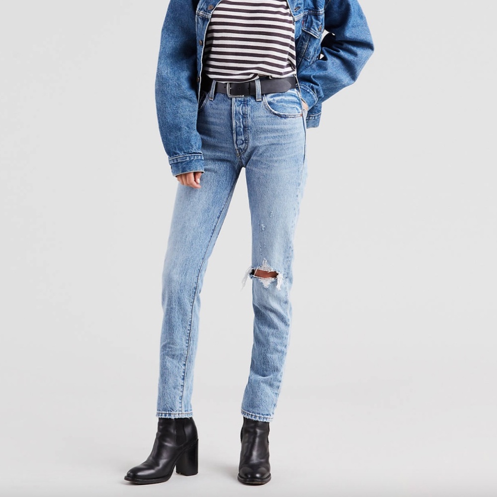 Levi 501 Skinny Womens Jeans